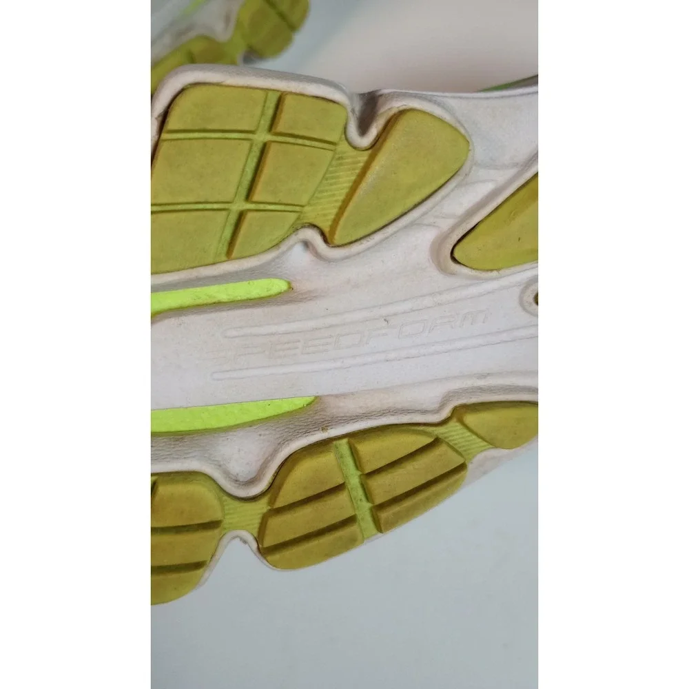 Under Armor Charged Speedform Gemini 2 Ladies Running Shoes Sz 8 Teal/Lime Green